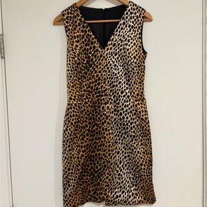 Dolce & Gabbana Animal Print Midi Dress